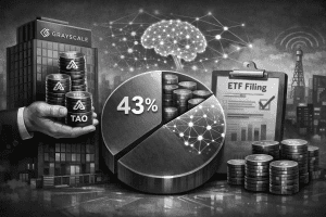 Grayscale tăng tỷ trọng nắm giữ TAO lên 43% ngay sau khi nộp hồ sơ ETF Bittensor