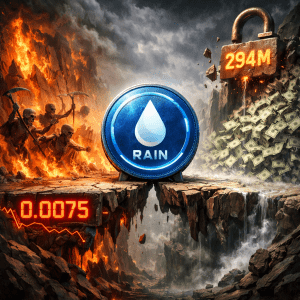 RAIN đối mặt thử thách sinh tử khi đợt mở khóa 294 triệu USD cận kề – Liệu mốc 0,0075 USD có đứng vững?