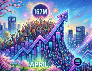 Solana lập kỷ lục 167 triệu người nắm giữ vào tháng 4 – Giá SOL có đi theo?