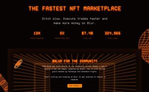Sàn NFT lớn nhất Ethereum từng có – Blur – đóng cửa sau khi khối lượng giao dịch sụp giảm 99%